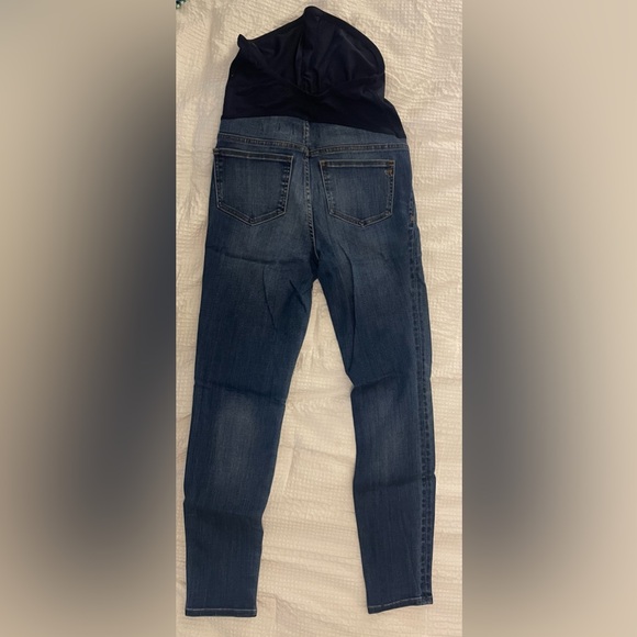 Madewell Maternity Skinny Jean in Medium Wash, size 26, EUC - Picture 5 of 6